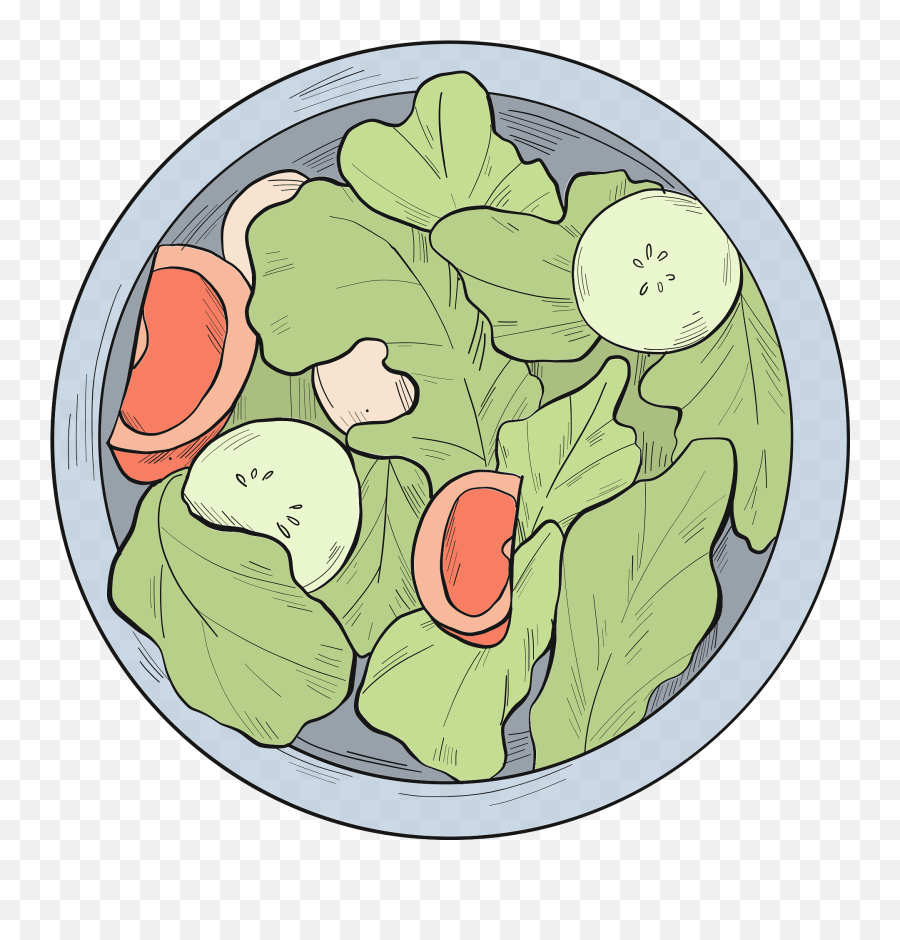 Lettuce Clipart - Diet Food Emoji,Lettuce Emoji
