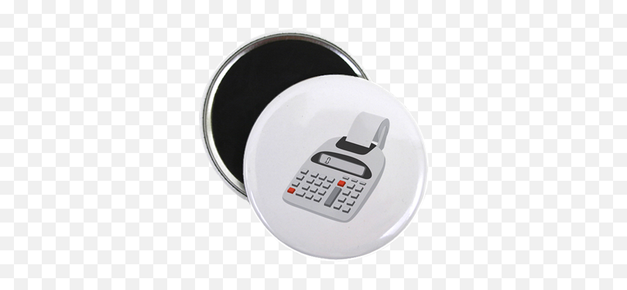 Adding Machine Calculator Round Magnet Adding Machine - Love Emoji,Calculator Emoji