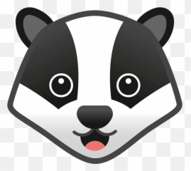 Badger Emoji Clipart - Badger Emoji,Badger Emoji