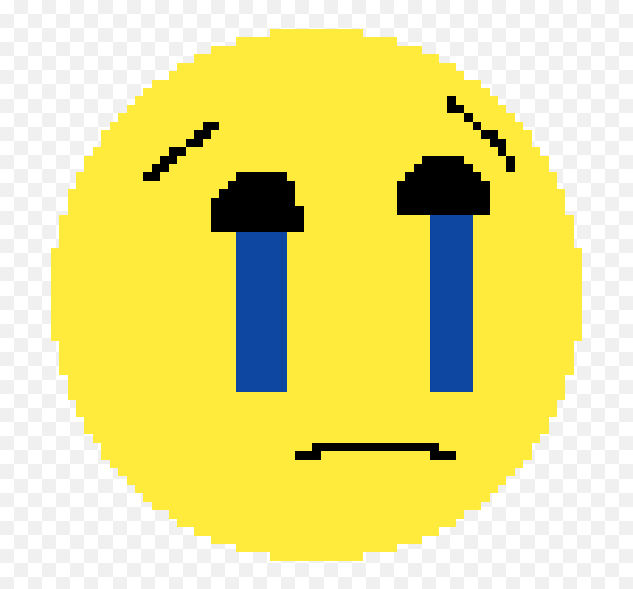 Pixilart - Smiley Emoji,Crying Emoji Text
