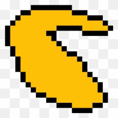 Fortune Cookie - Minecraft Pac Man Pixel Art Emoji,Fortune Cookie Emoji