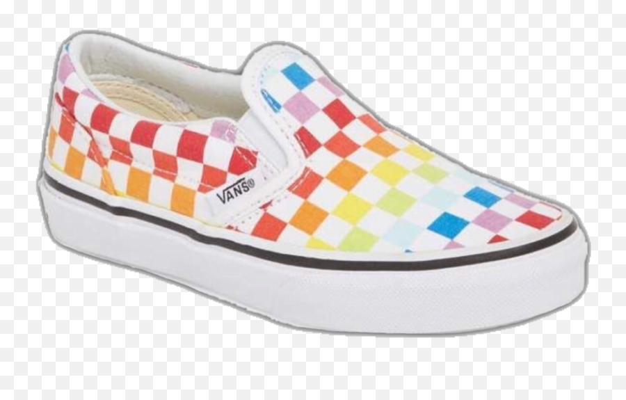 Vans Shoes Sneakers Sporty Van Vanss - Rainbow Checkerboard Vans Womens Emoji,Emoji Vans