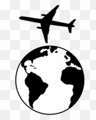 Airplane Clip Travel Picture - Travel Black And White Emoji,Black Airplane Emoji