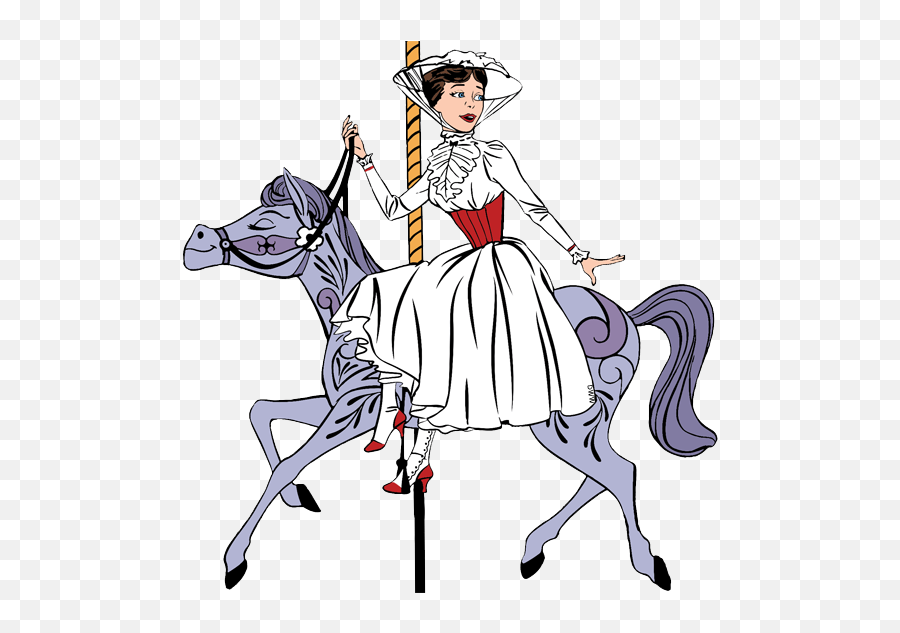 4570book - Disney Mary Poppins Clipart Emoji,Carousel Emoji