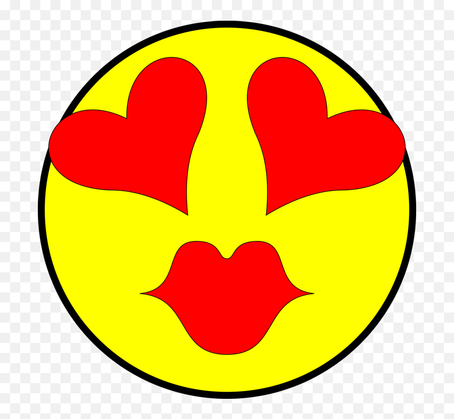 Emoticon Heart Flower Png Clipart - Love Smiley Big Emoji,Flower Emoticon Text