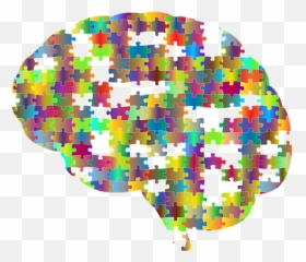 Free Mind Brain Vectors - As Puzzle Emoji