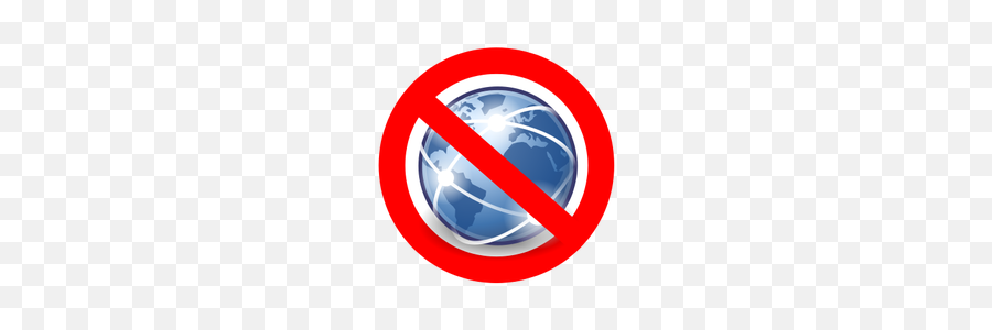 No Global Internet Vector Icon - Internet Emoji,Smoking Emoticon
