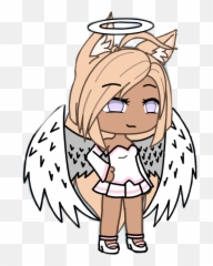 Pic Gacha Gachalife Gachalifeedit - Gacha Life Angel And Demon Emoji,Blonde Princess Emoji