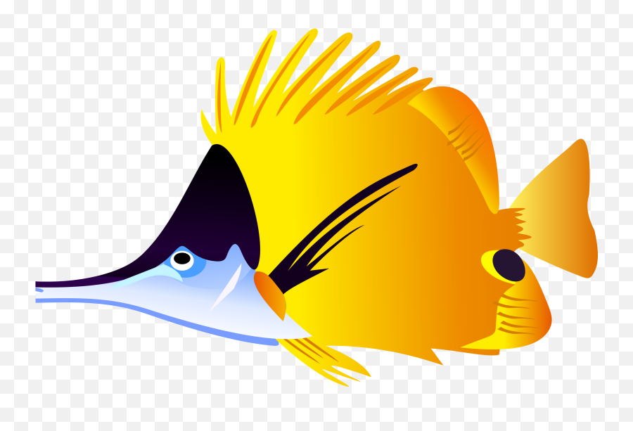 Tropical Fish Cartoon Transparent Png - Tropical Fish Clipart Emoji,Tropical Fish Emoji