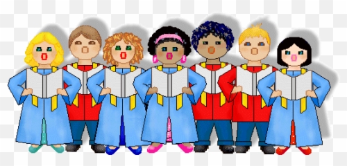 Show Choir Clipart Kid - Choir Clipart Gif Emoji,Choir Emoji