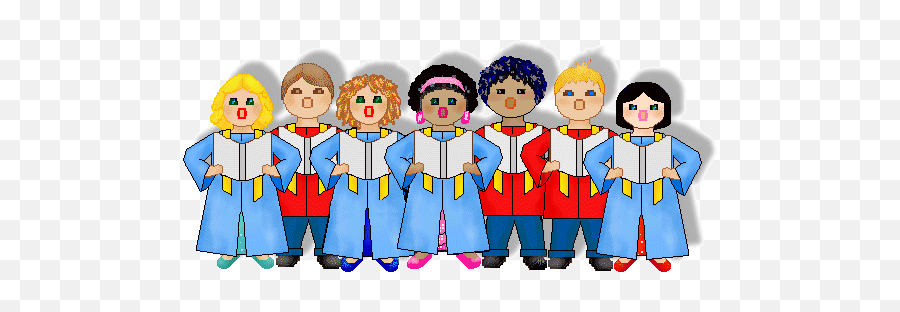 Show Choir Clipart Kid - Choir Clipart Gif Emoji,Choir Emoji