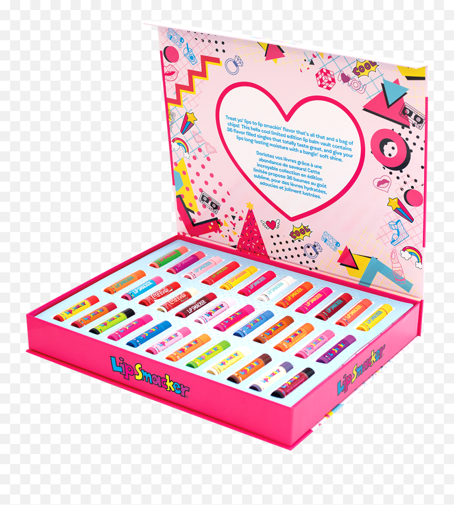 36 Piece Original Best Lip Balm - Lip Smackers Holiday 2019 Emoji,Pour One Out Emoji