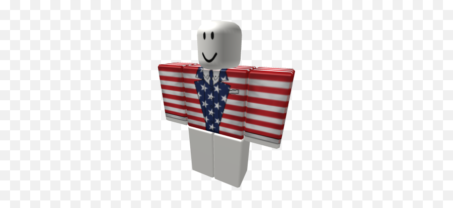 American Flag Suit - American Shirt Roblox Emoji,Us Flag Emoticon