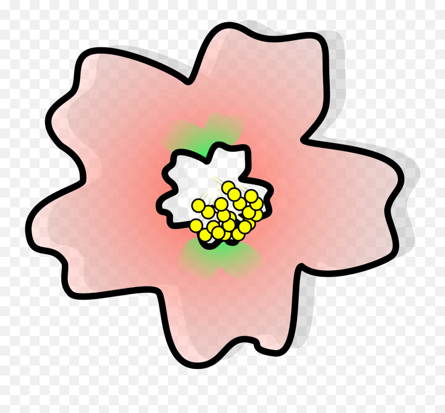 Pena Flower Japanese Pretty Floral - Sakura Emoji,Japanese Emoticons Flower In Hair