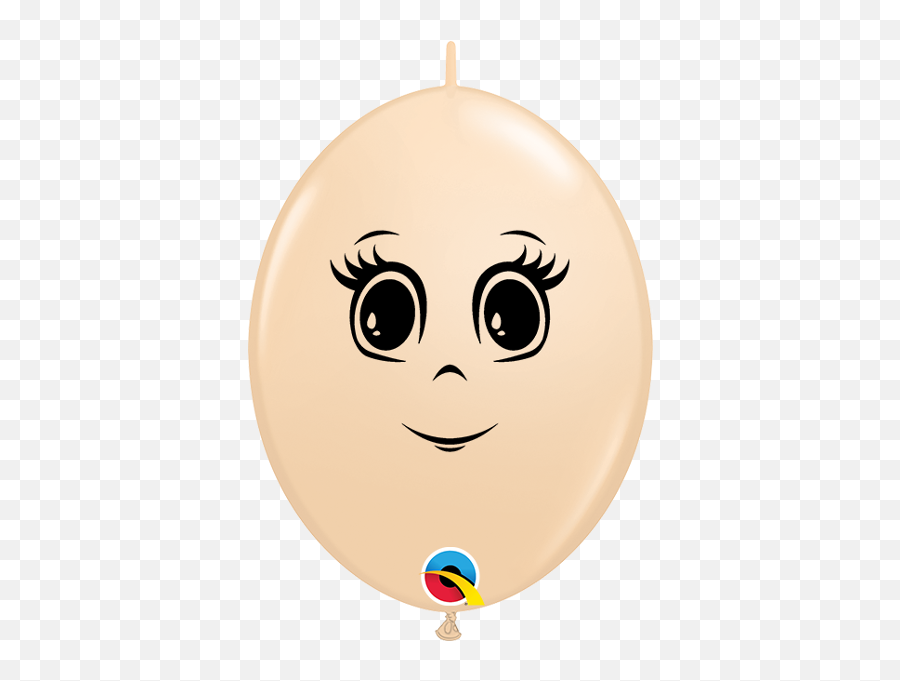 Feminine Face Latex Balloons - Animated Balloon With Face Emoji,Feminine Emoji