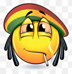 Download Free Render - Emoji Smoking Weed