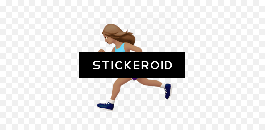 Appl Emoji Femal Worker - Press Up,Runner Emoji