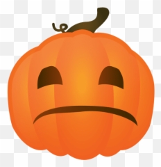 Sad Halloween Pumpkin Emoji,Jackolantern Emoji