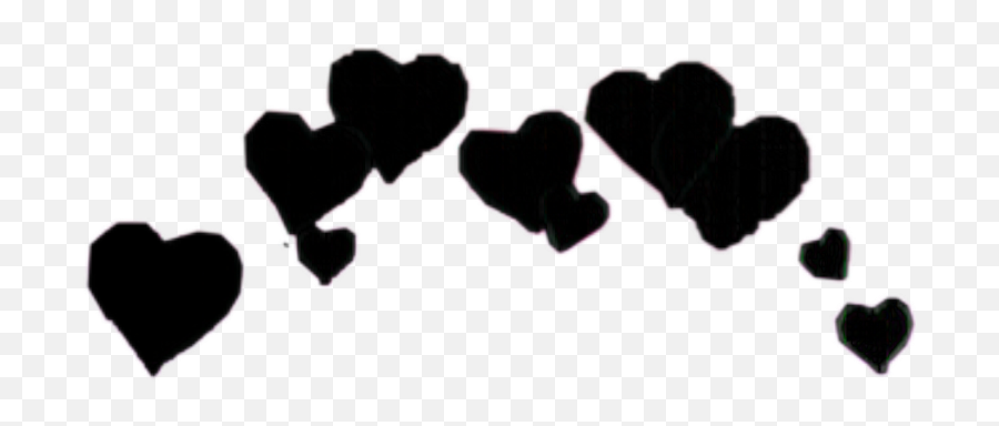 Filter - Black Hearts Transparent Background Emoji,Ariana Grande White Heart Emoji Filter - Black Hearts Transparent Background Emoji,Ariana Grande White Heart Emoji