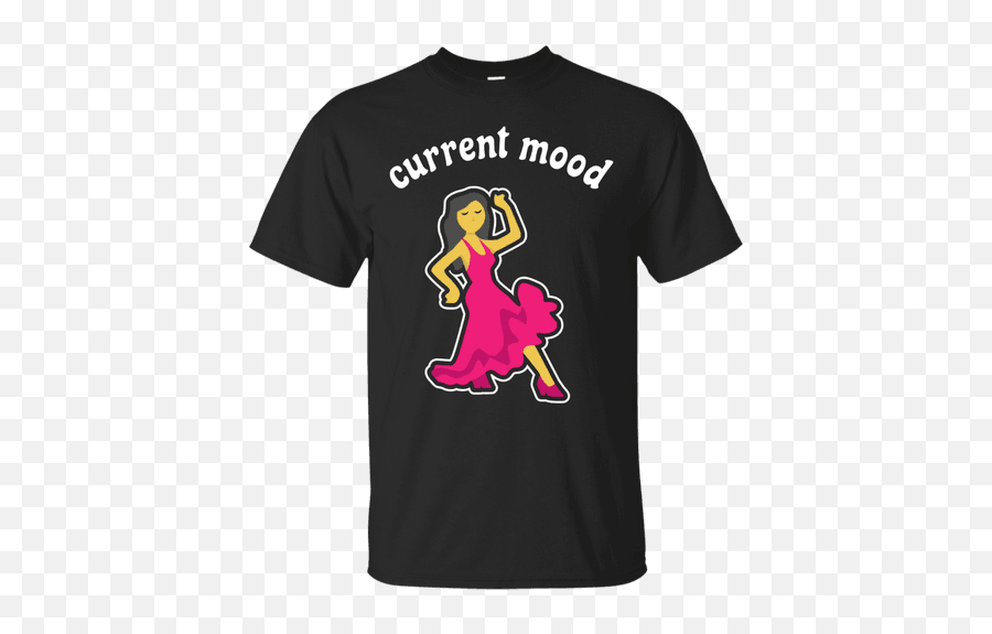 Holiday Present Disposition Emoji Model Dancing Lady Tshirt - Shirts We Solemnly Swear We Up,Dancing Lady Emoji