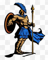 Swearing - Spartan Helmet Shield And Spear Emoji,Swearing Emoji