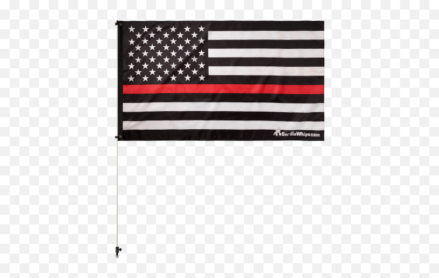 Red Line American Flag - Ems Thin Line Flag Emoji,Whip Emoji Iphone