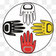 Fire Door Keep Shut Sign Clipart - Full Size Healing Wellness Medicine Wheel Emoji