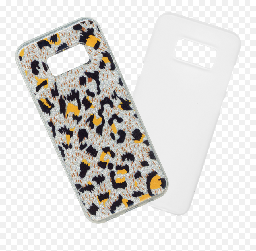 Samsung Galaxy S8 Mm Cheetah Glitter Hybrid - Mobile Phone Case Emoji,Skull Emoji Iphone