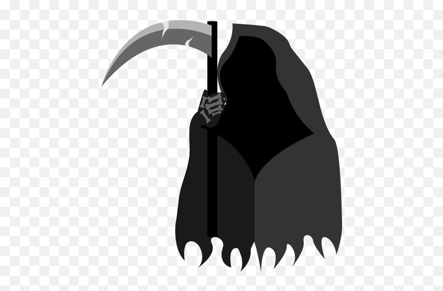 Grim Reaper Icon - Grim Reaper Clipart Emoji,Grim Reaper Emoji