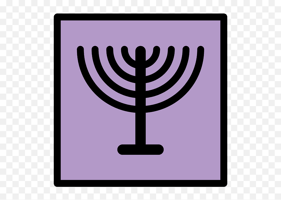 Menorah Emoji Clipart Free Download Transparent Png - Menorah,Jewish Emoji