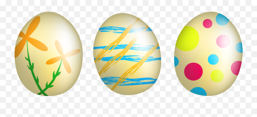 3 Easter Eggs Original Png - Easter Egg Emoji,Emoji Easter Eggs