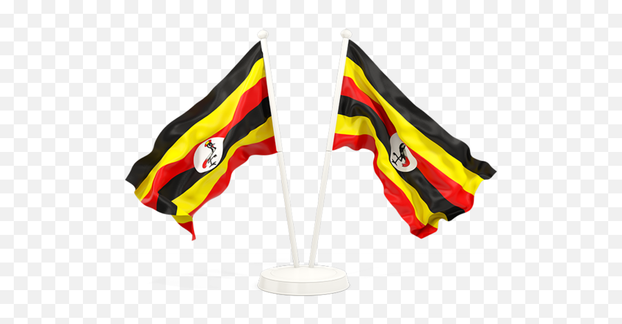 Flag Of Uganda - Waveing Uganda Flag Vectors Emoji,Uganda Flag Emoji