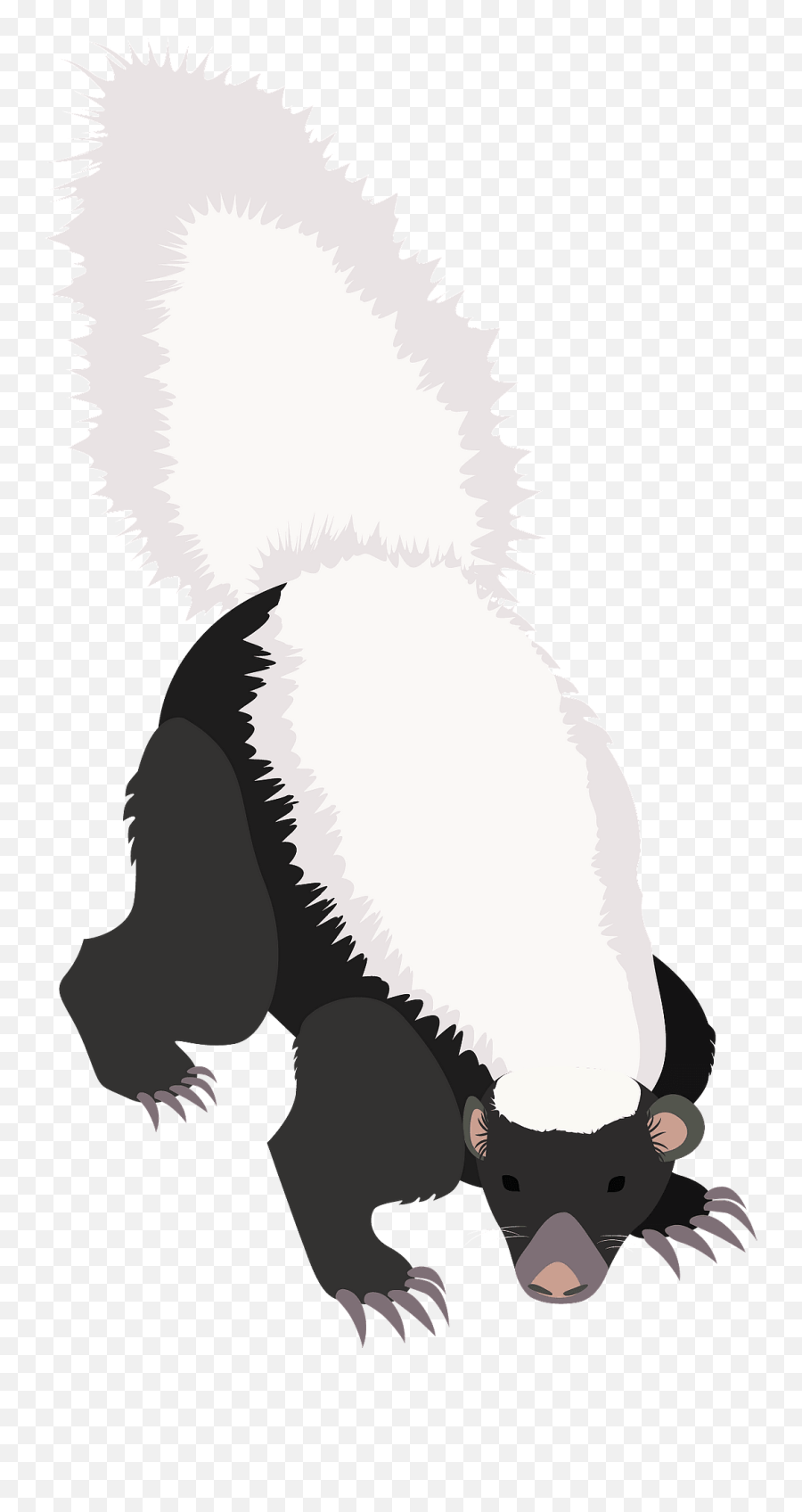 American Hog - Nosed Skunk Clipart Free Download Transparent Webkinz Emoji,Giraffeemoji.com