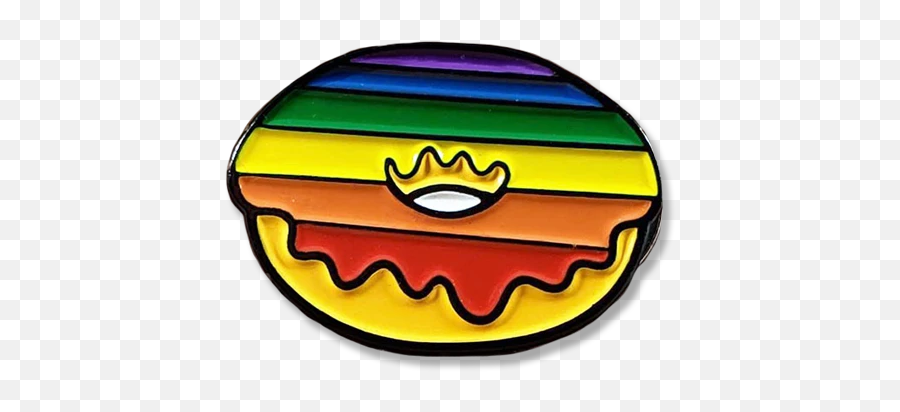 Rainbow Donut - Happy Emoji,Emoji Donuts