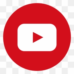 100 Clipart Transparent Background - Circle Youtube Logo Png Emoji