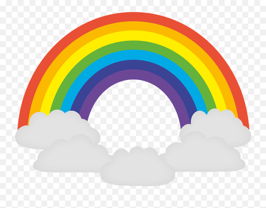 Free Joy Happy Vectors - Rainbow Clip Art Emoji,Rainbow Emoji