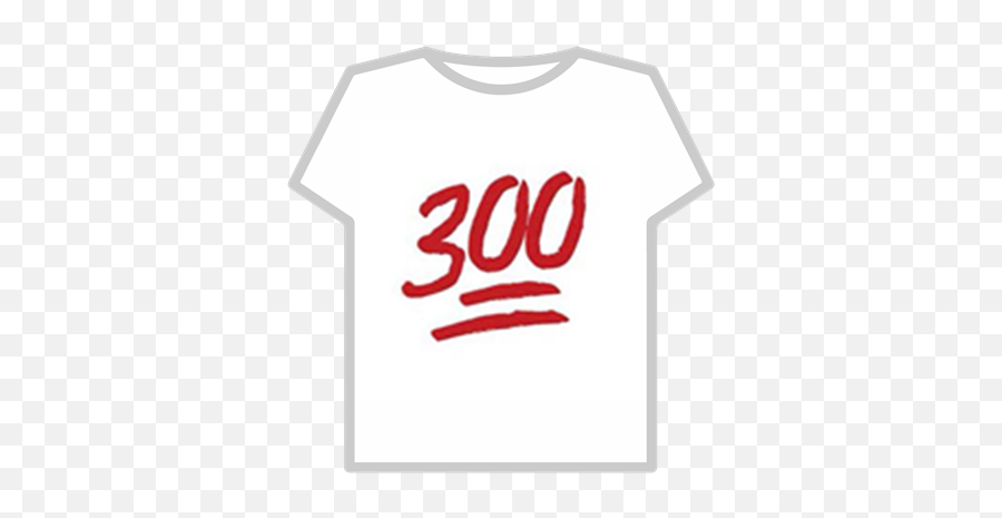 300 Emoji - Roblox Donation T Shirt,300 Emoji