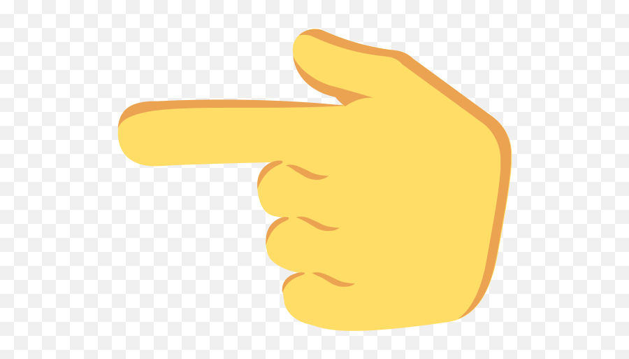 Emojione 1f448 - Clip Art Emoji,Hand Emoji