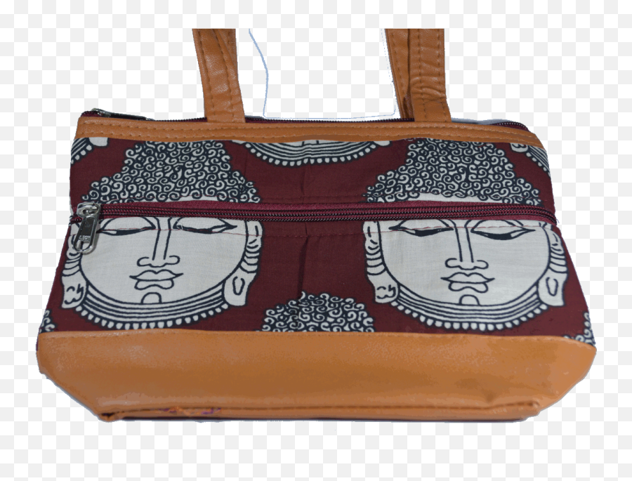 Kalamkari Handbag - Kalamkari Bags Png Emoji,Emoji Handbag