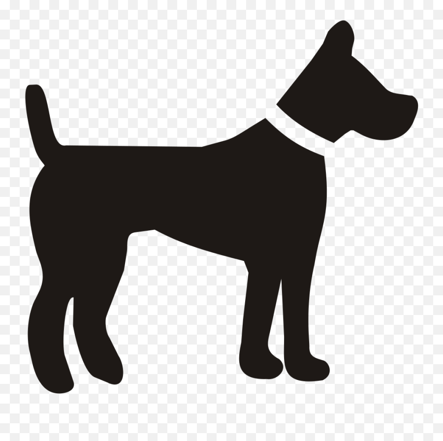 Dog - Dog Silhouette Clipart Emoji,Shiba Inu Emoji