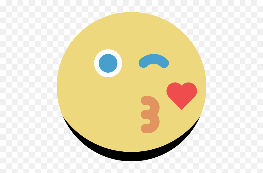 30 Svg Kissing Icons For Free Download - Circle Emoji,Kissing Emoticon Text