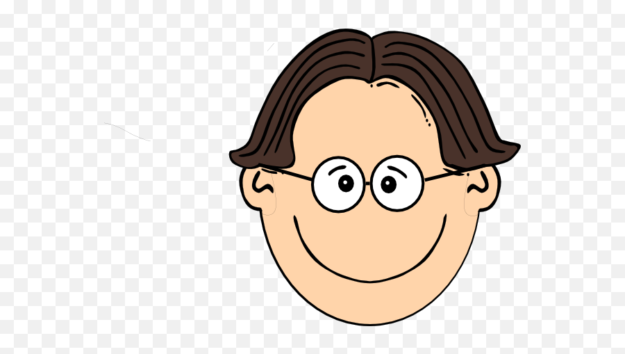 4570book - Brown Hair Glasses Cartoon Emoji,Shy Monkey Emoji
