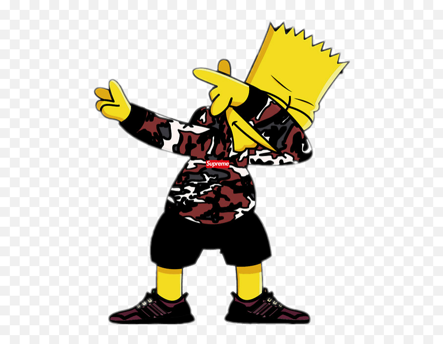 Football Dab Image Download Png Files - Bart Simpson Png Emoji,Dab Emoji Download