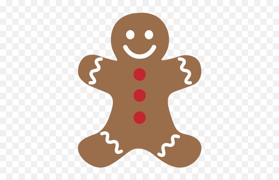 Gingerbread Man - Gingerbread Man Clip Art Emoji,Gingerbread Man Emoji