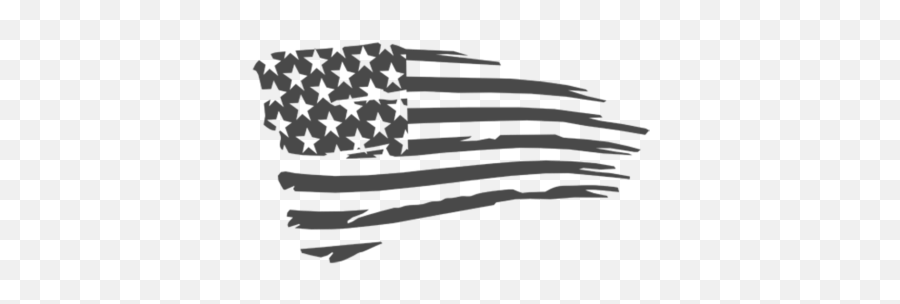 Vinyl Decal American Flag Usa Patriotic - White American Flag Clip Art Emoji,Usa Emoji Flag