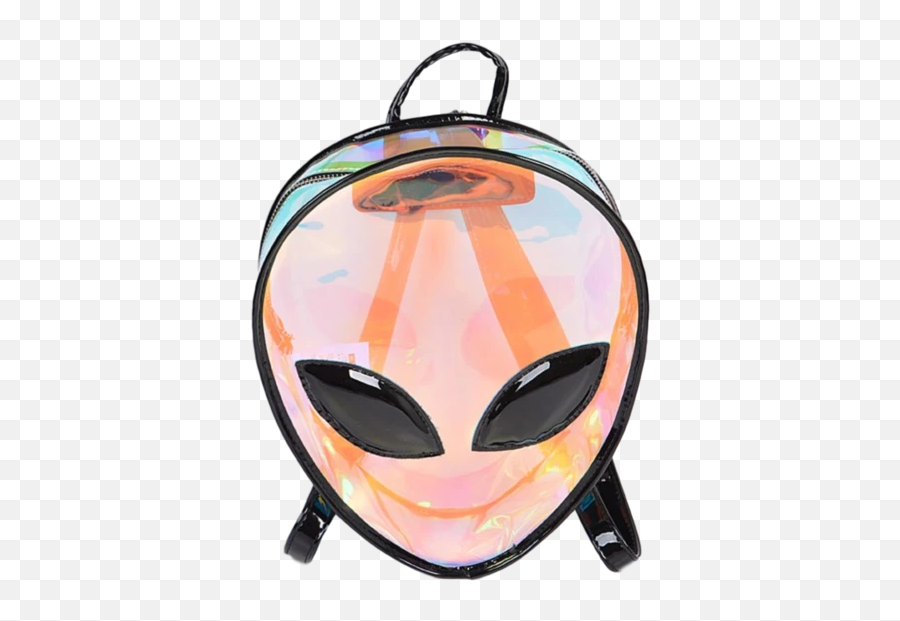 Alien Head Pvc Backpack - Medical Bag Emoji,Emoticon Backpack
