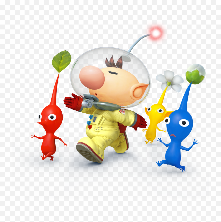 Favorite Video Game Characters - Super Smash Bros Olimar Emoji,Wii Emoji