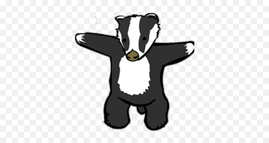 J - Honey Badger Cartoon Gif Emoji,Badger Emoticon