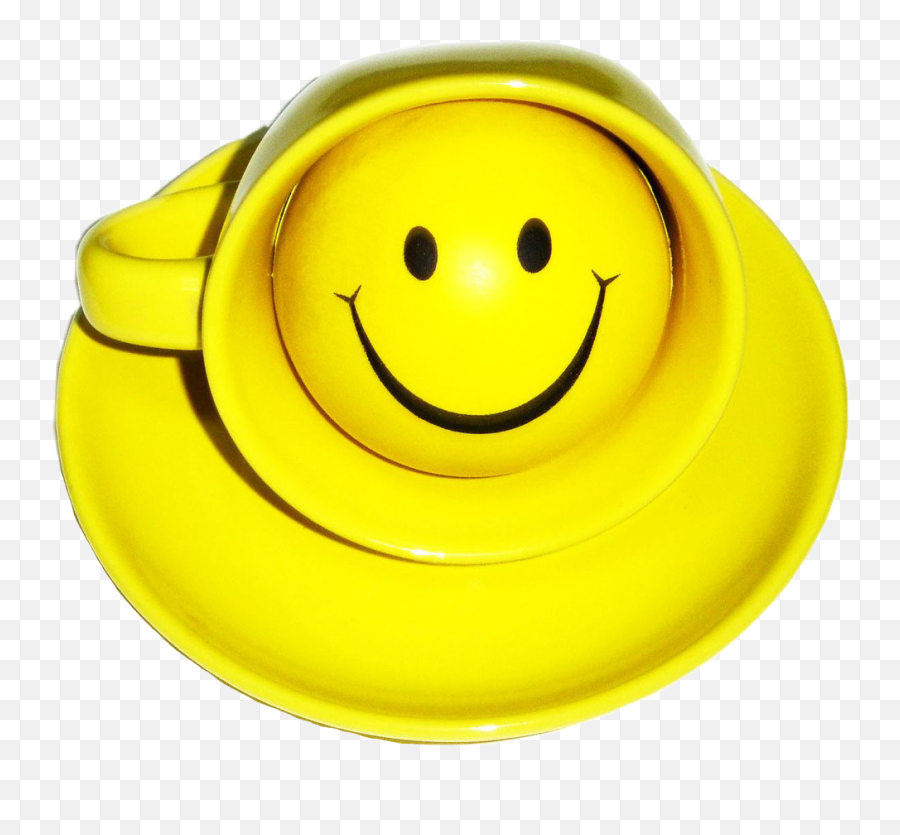 Cup Mug Yellowmug Coffe Coffemug Smiley - Smiley Emoji,Emoticon Mug