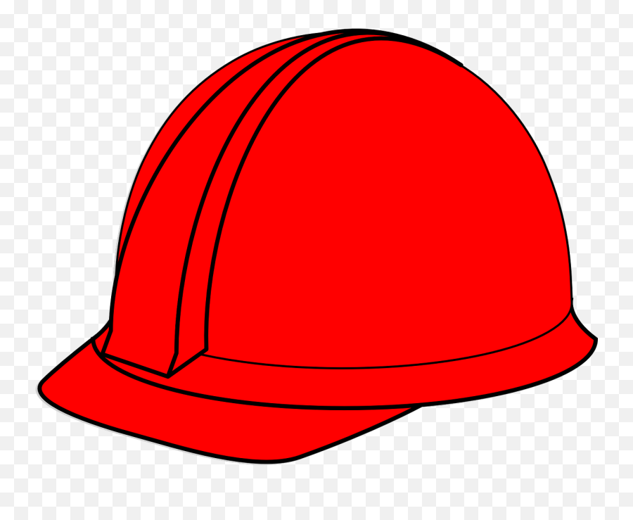 Hard Hat Helmet Red Construction Mine - Clip Art Hard Hat Emoji,Magic Hat Emoji